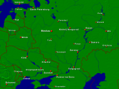 Europa-Ost Städte + Grenzen 1600x1200